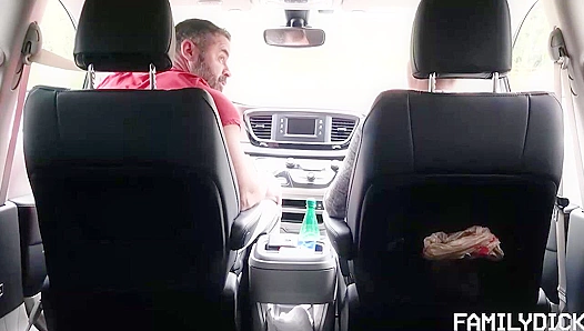 Stepdads Backseat Rough Claim on Innocent Teen Ignites Forbidden Lust – Bishop Angus