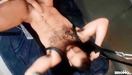 Vince Jake Unleashes His Inner Beast: Raw Hairy Twink BDSM Action Ignites Passion –