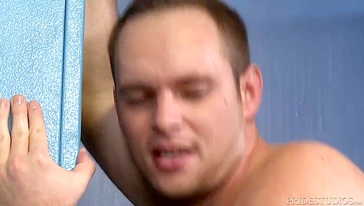 Steamy Gym Hookup: Hung, Muscular Daddies Over 30 Get Naughty - Devin Adams Colby Jansen