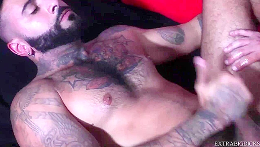 Raw and Wild: Hairy Studs Rikk Riley Thrill in Intense Anal Sessions with Huge Dicks