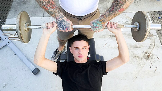 Dylan Hayes Asserts Dominance Over Daddy Jacks Thick Meat in Steamy BDSM Encounter