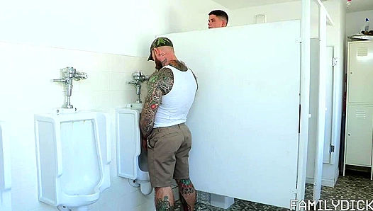 Dylan Hayes Asserts Dominance Over Daddy Jacks Thick Meat in Steamy BDSM Encounter