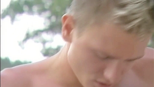 Rough Ride for Andrew: Dions Hung Blonde Cock Devours Him Deep - Staxus
