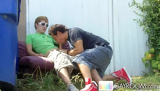 Spence Drakes Craves Thick Cock, Devours It with Insatiable Deepthroats – GayXXX