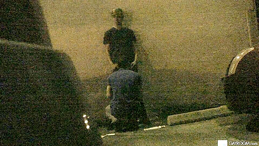 Steamy Street Blowout: Dylan Swallows Huge Load in Public - GayXXX