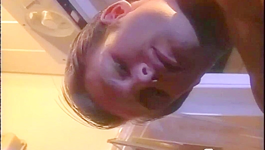 Derek Devours Greggs Girthy Meat Near the Fridge at Falcon