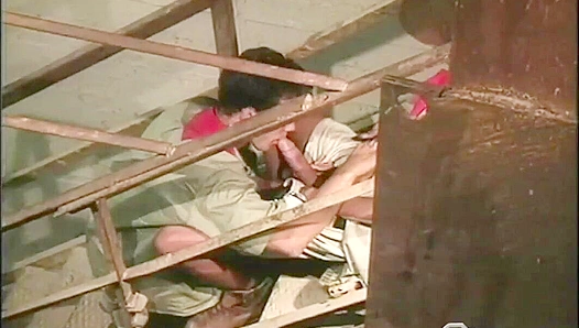 Thirsty Scouts Share Hung Boy-Toys: Ivo Sucks Hans Big Cock as Gynt Waits for His Turn -
